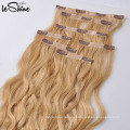 8A Brazilian Remy pelo virginal sin procesar Extensiones de pelo del clip 200G Candy Curl pelo humano que teje